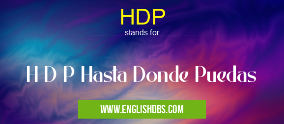 HDP