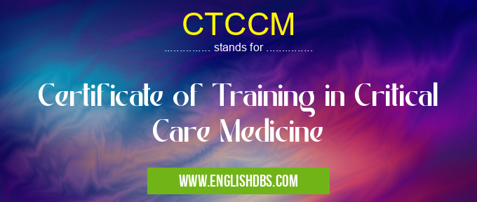 CTCCM