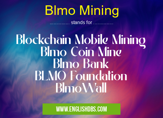 Blmo Mining