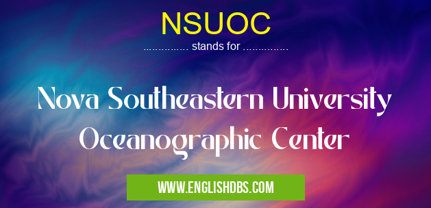 NSUOC