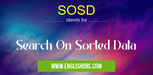 SOSD