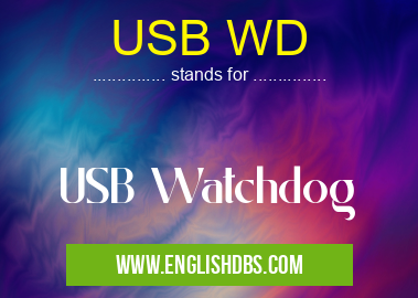 USB WD