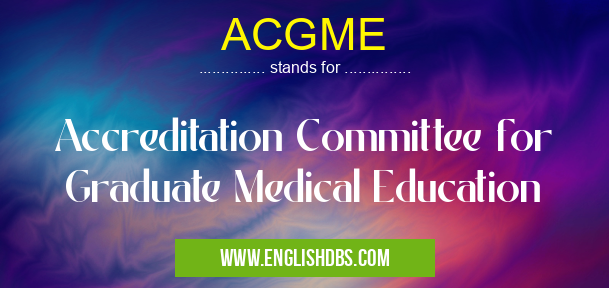 ACGME