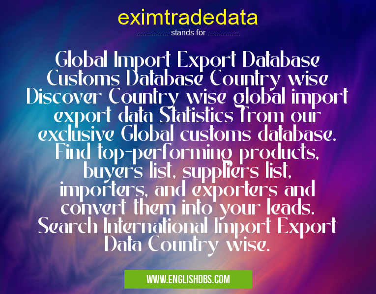 eximtradedata