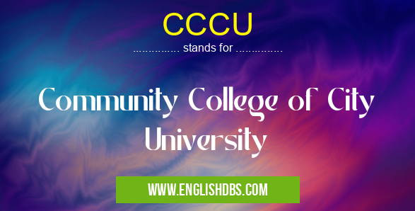 CCCU