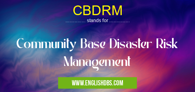 CBDRM