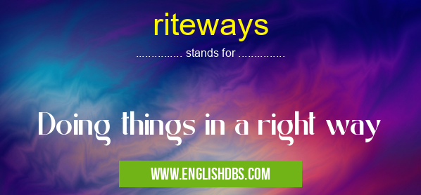 riteways