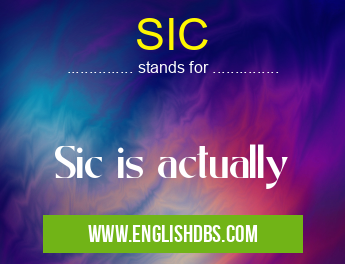 SIC