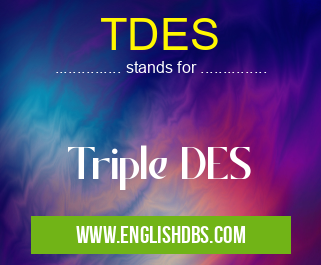 TDES