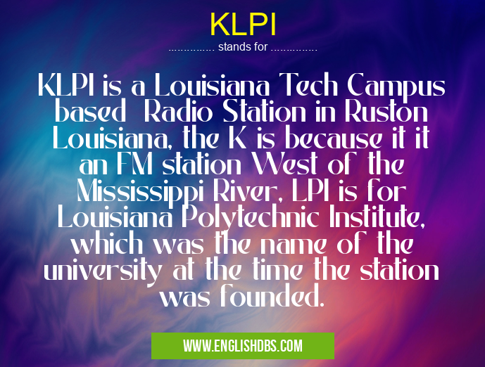 KLPI