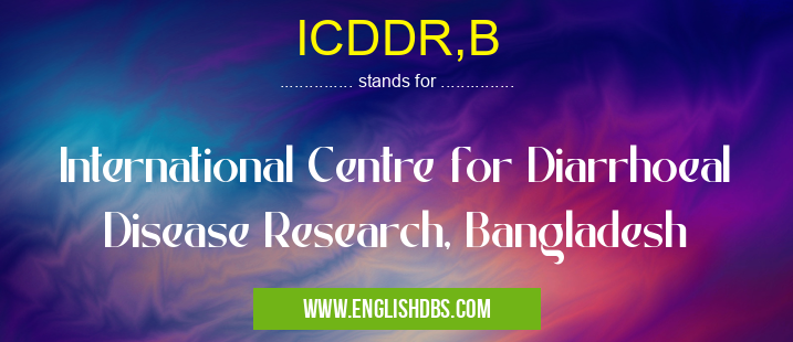 ICDDR,B