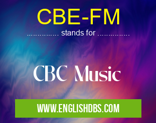 CBE-FM