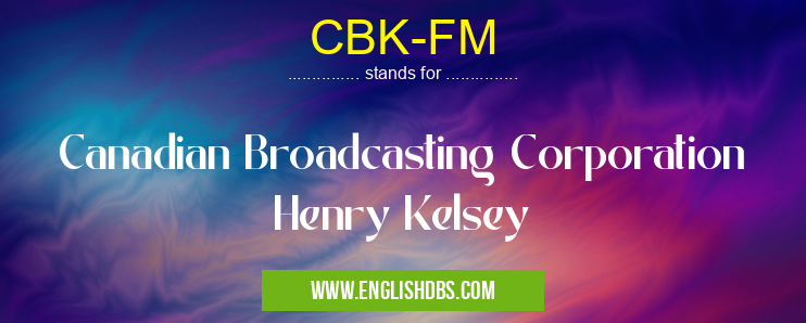 CBK-FM