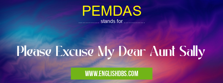 PEMDAS