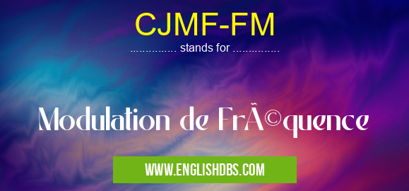 CJMF-FM