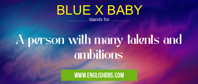 BLUE X BABY