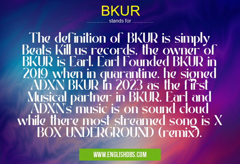 BKUR