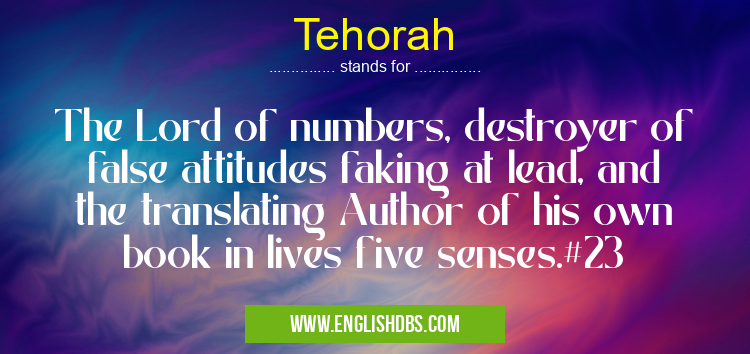 Tehorah