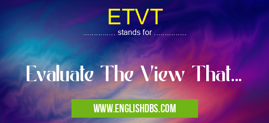 ETVT