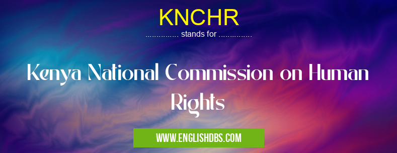 KNCHR