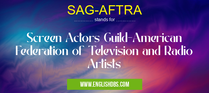 SAG-AFTRA