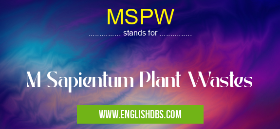 MSPW