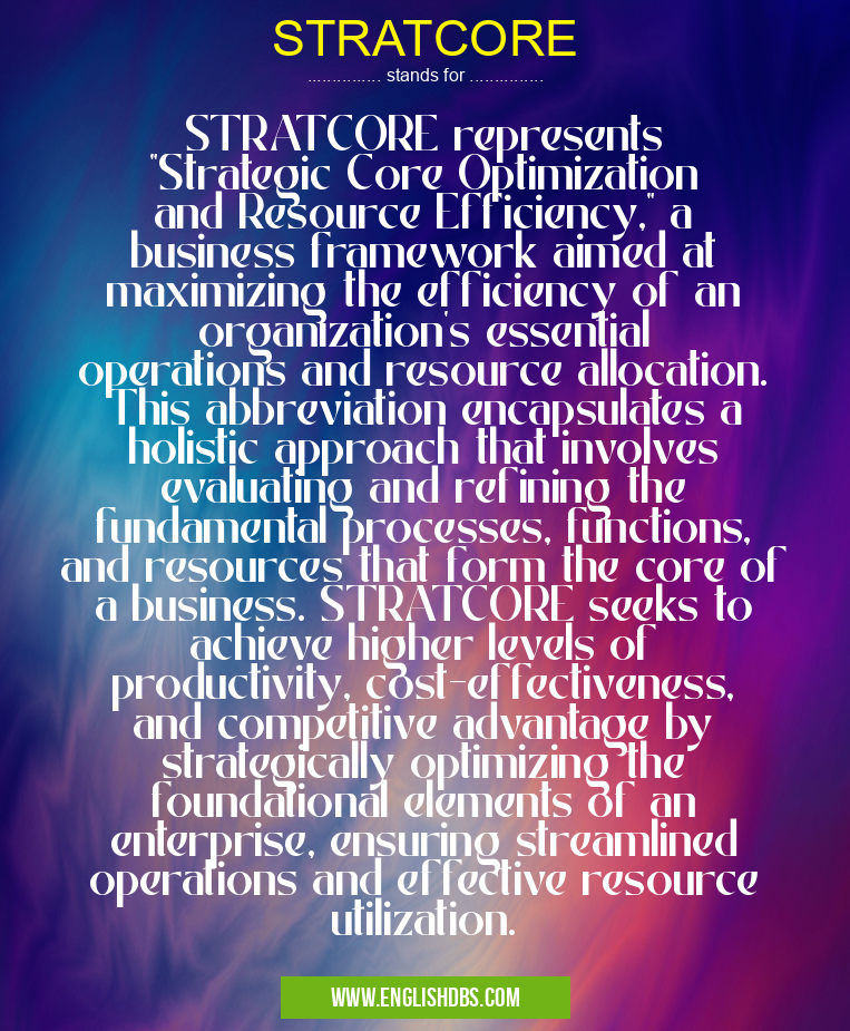 STRATCORE