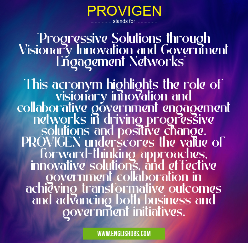 PROVIGEN