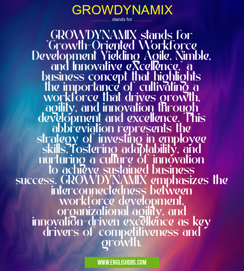 GROWDYNAMIX