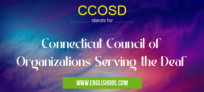 CCOSD