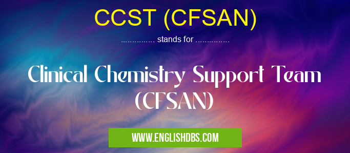 CCST (CFSAN)