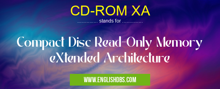 CD-ROM XA