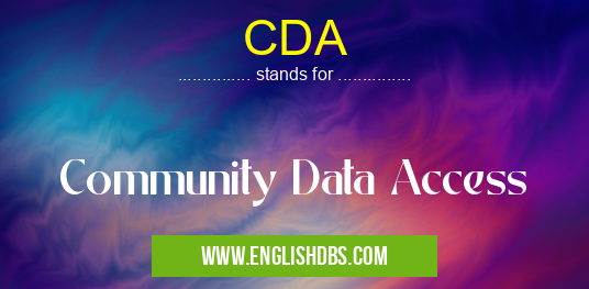 CDA