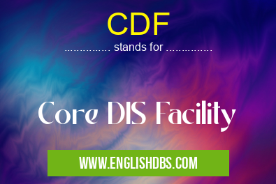 CDF