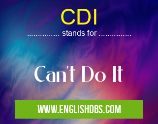 CDI