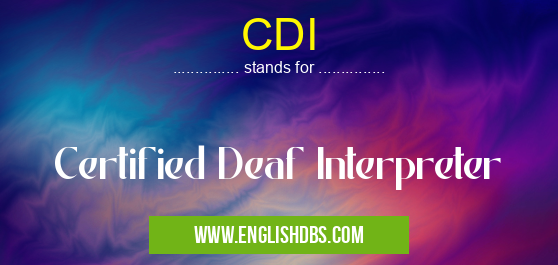 CDI