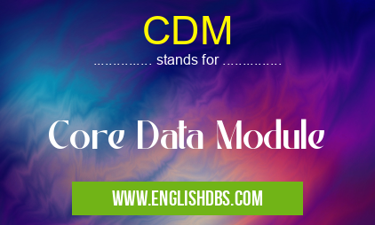 CDM