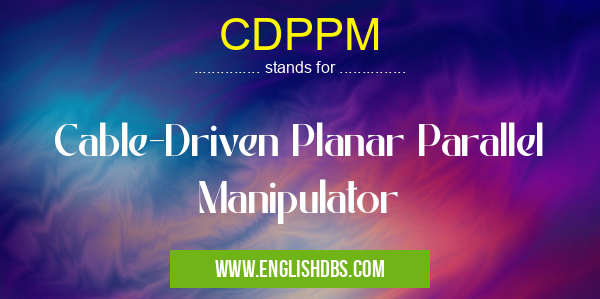 CDPPM