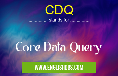 CDQ