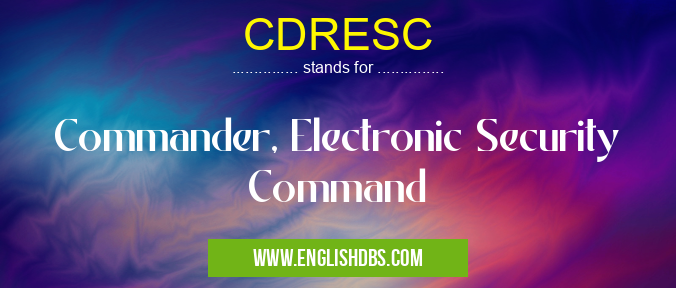 CDRESC