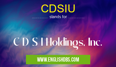 CDSIU