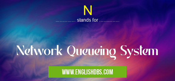 N means Network Queueing System N