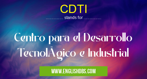 CDTI