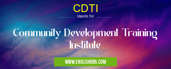 CDTI