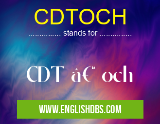 CDTOCH