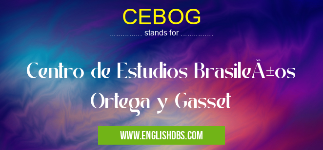 CEBOG