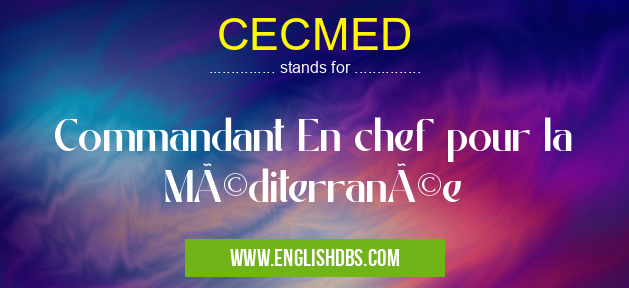 CECMED