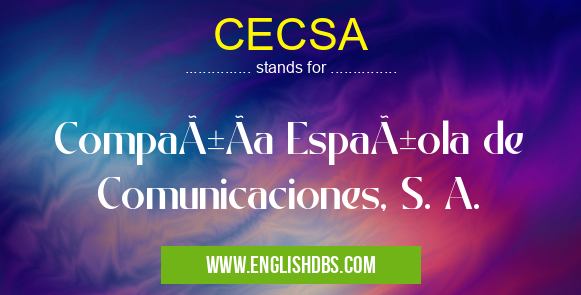 CECSA