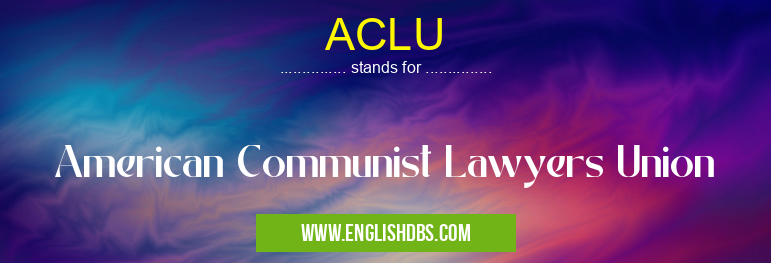 ACLU