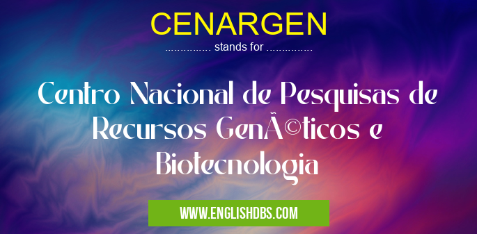 CENARGEN